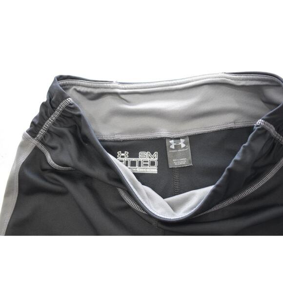 Under Armour Run Leggings ASG Fitted Black Athletic Yoga Pants Womens Size Small - Picture 5 of 8